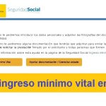 Solicitar ingreso mínimo vital en España