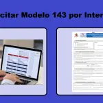 Solicitar modelo 143 por Internet en España