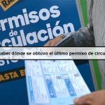 Cómo saber dónde se obtuvo el último permiso de circulación en Chile